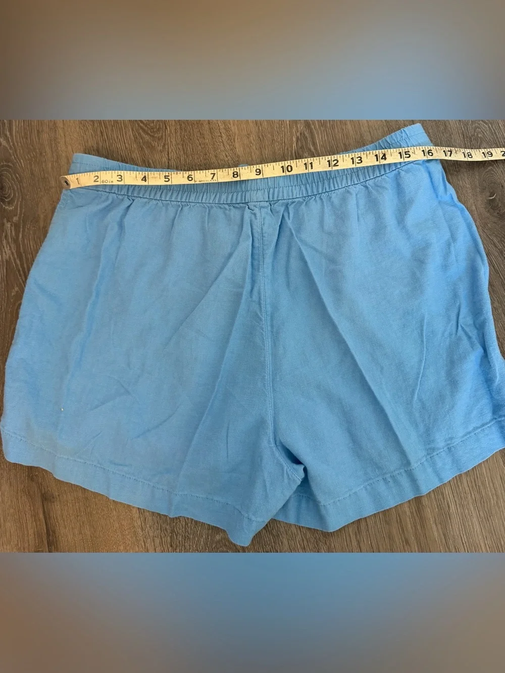 J. Crew Drawstring Women's Shorts Blue Medium